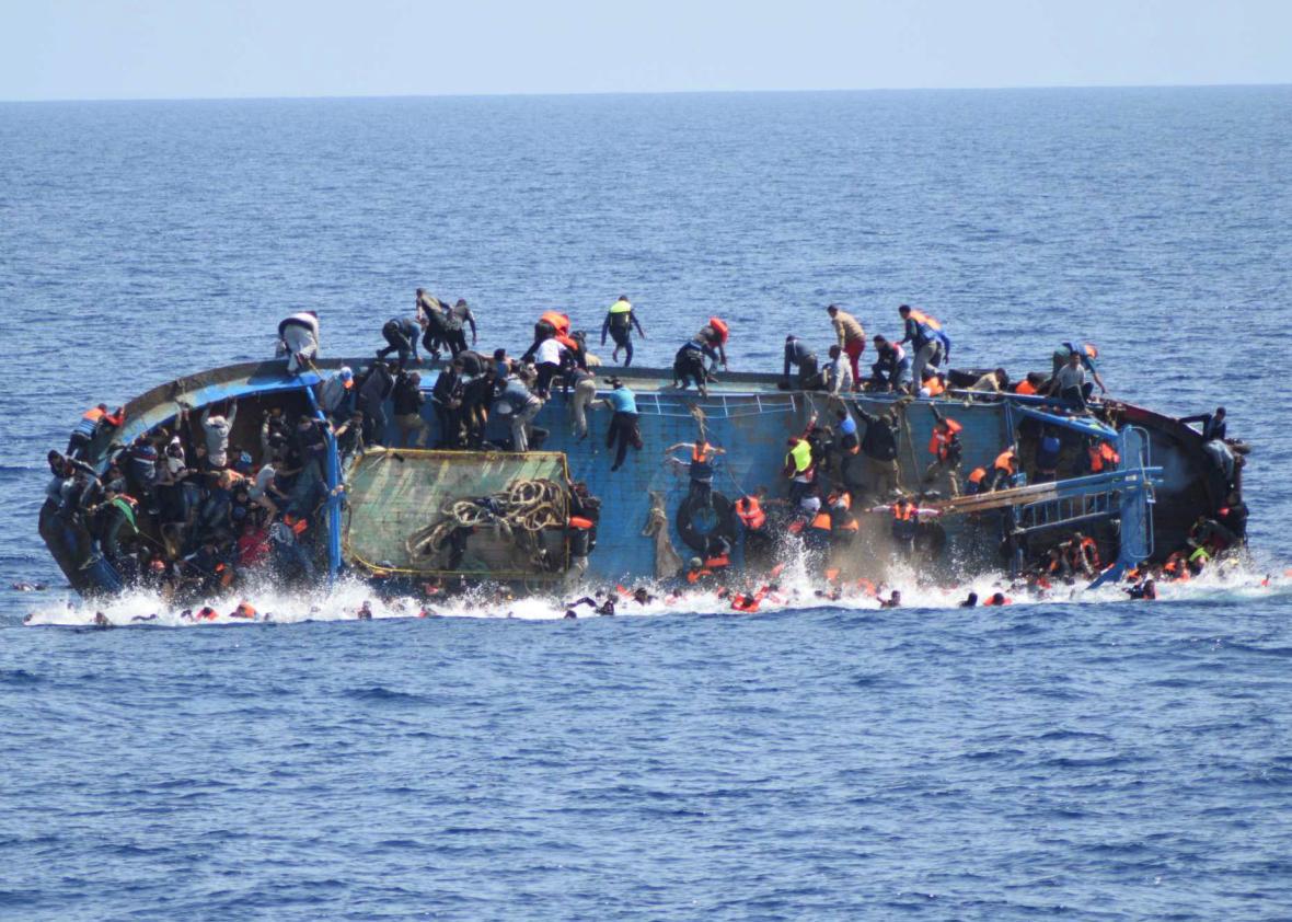 As Many As 900 Migrants Killed At Sea This Week.