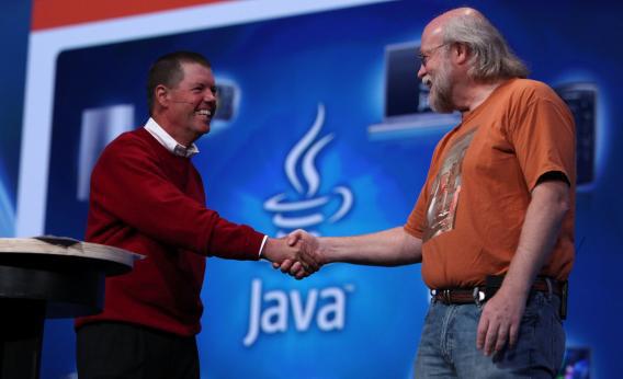 Java founder James Gosling at Oracle conference