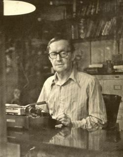 Author Merle Miller.