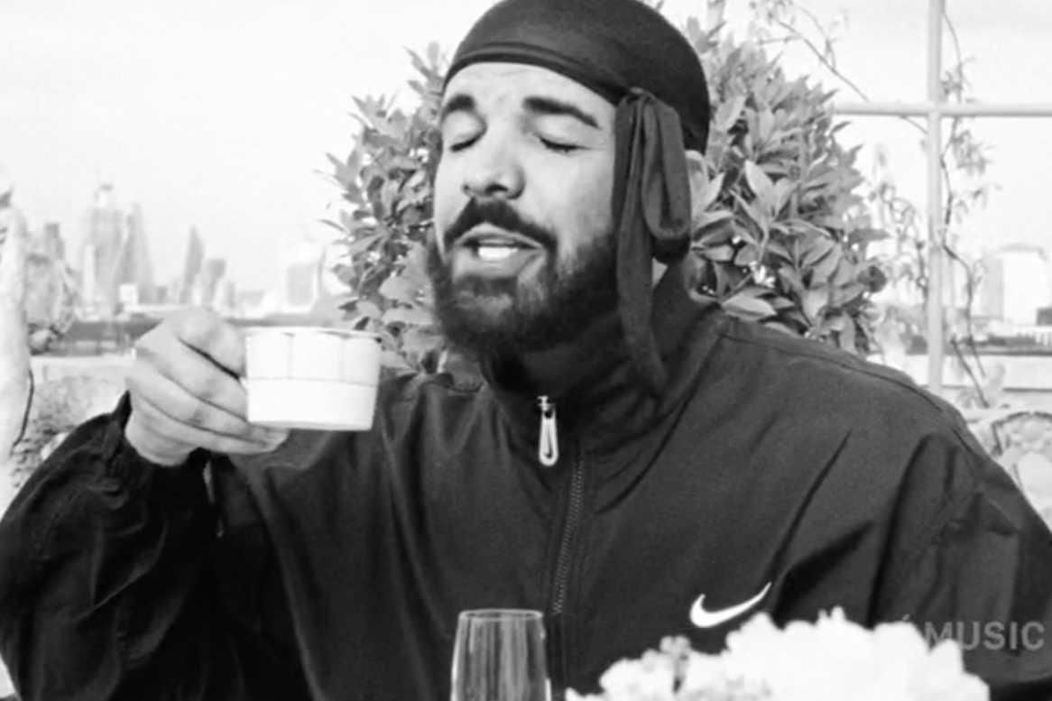 Drake in the "Nonstop" video"