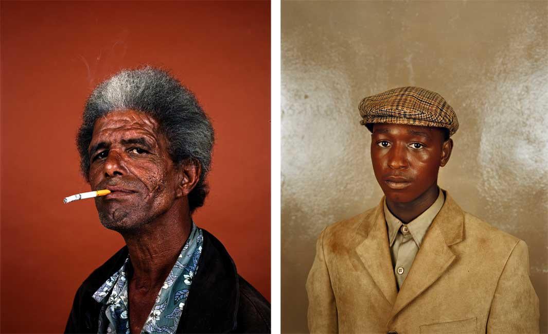 Left: Shaun Oliver, Cape Town, 2011 Right: Samuel Nkosomzi, Cape Town, 2007