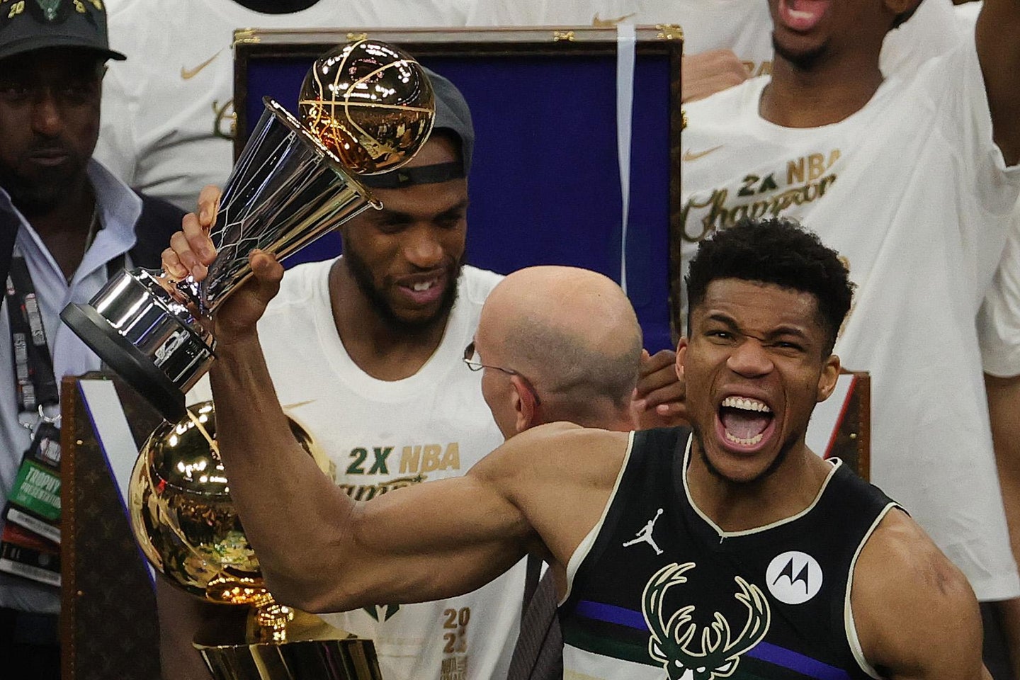 Giannis Antetokounmpo, NBA Champion, was unstoppable in the Finals.