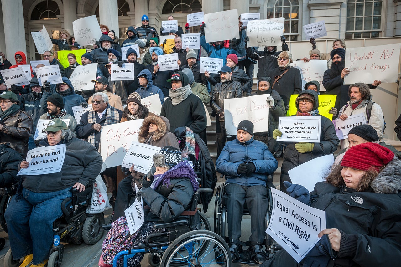 Uber’s and Lyft’s gigwork structure harms users with disabilities by