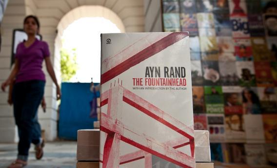 The Fountainhead, by Ayn Rand -- the high priestess of free-market capitalism and unfettered individualism.