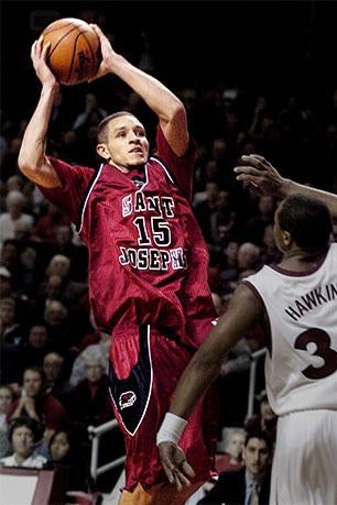 Delonte West playing for St. Joseph's in 2004.