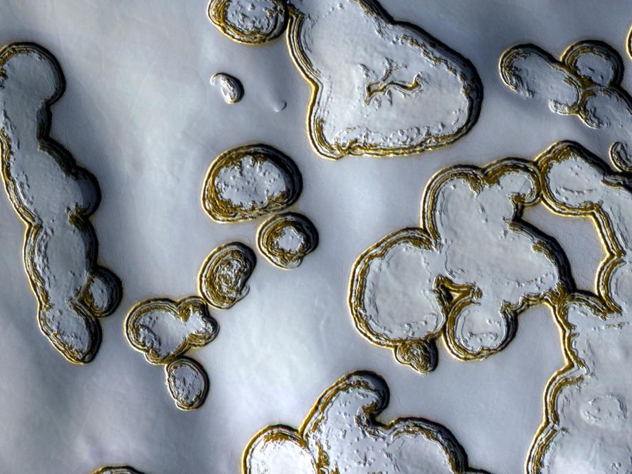 mars dry ice snow photo.