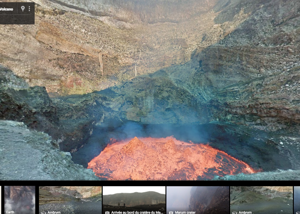 download google earth premium with real live volcanic activity