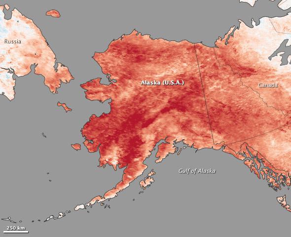 Alaska temperatures