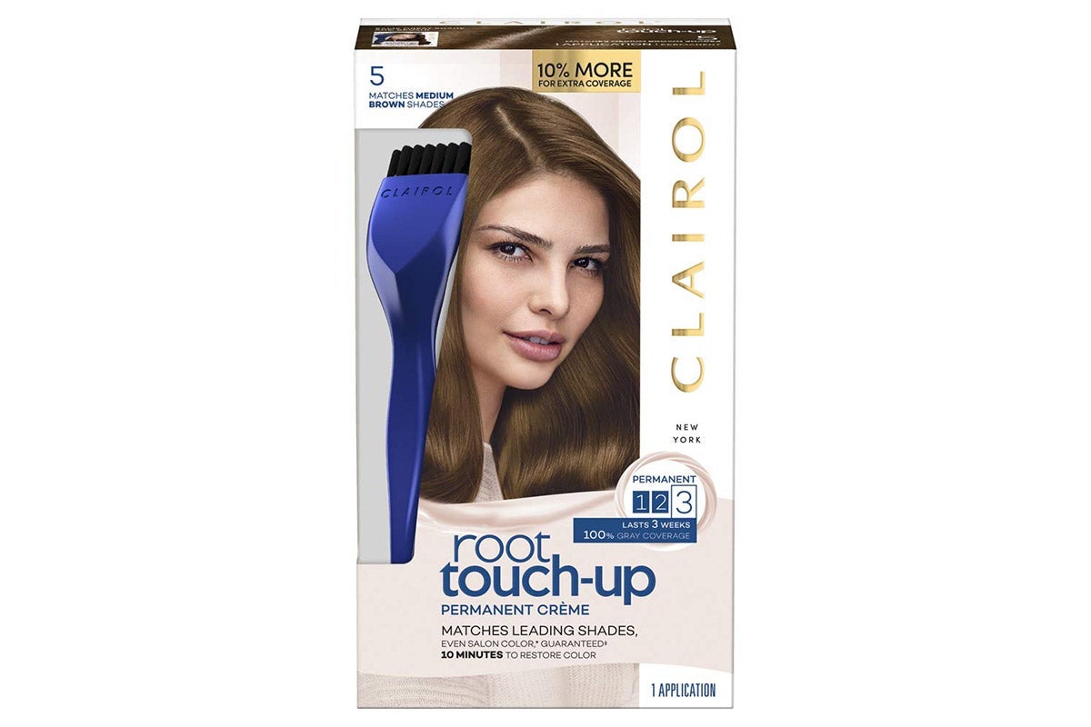 Clairol root touch-up.
