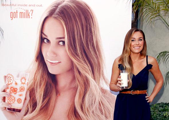 Lauren Conrad for "Got Milk?"