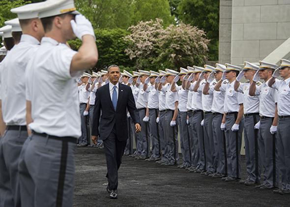 Barack Obama at West Point