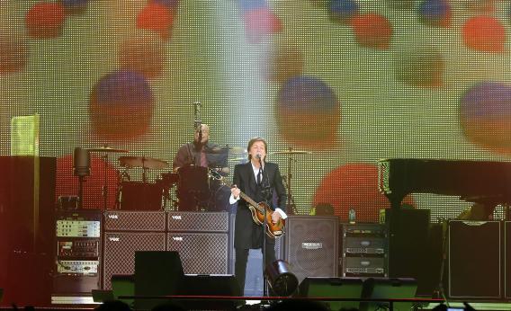 Paul McCartney performs in Brooklyn in June