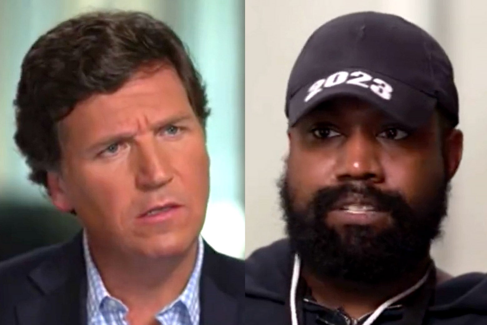 Kanye West was Tucker Carlson’s ultimate grievance interview.