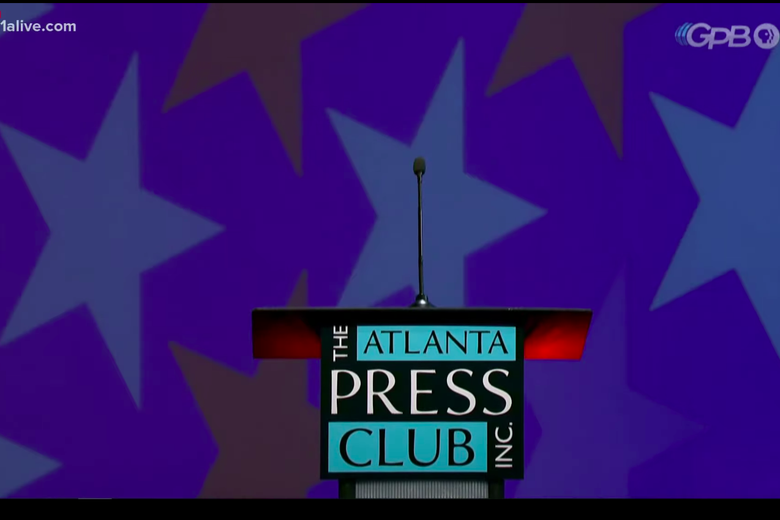 Since David Perdue Wouldn’t Show Up, Jon Ossoff Debated Himself Since David Perdue Wouldn’t Show Up, Jon Ossoff Debated Himself