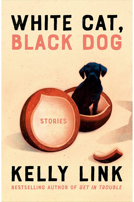 The book jacket, featuring a small black dog.