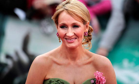 Author J.K. Rowling attends the world premiere of Harry Potter and the Deathly Hallows - Part 2 in London in 2011.