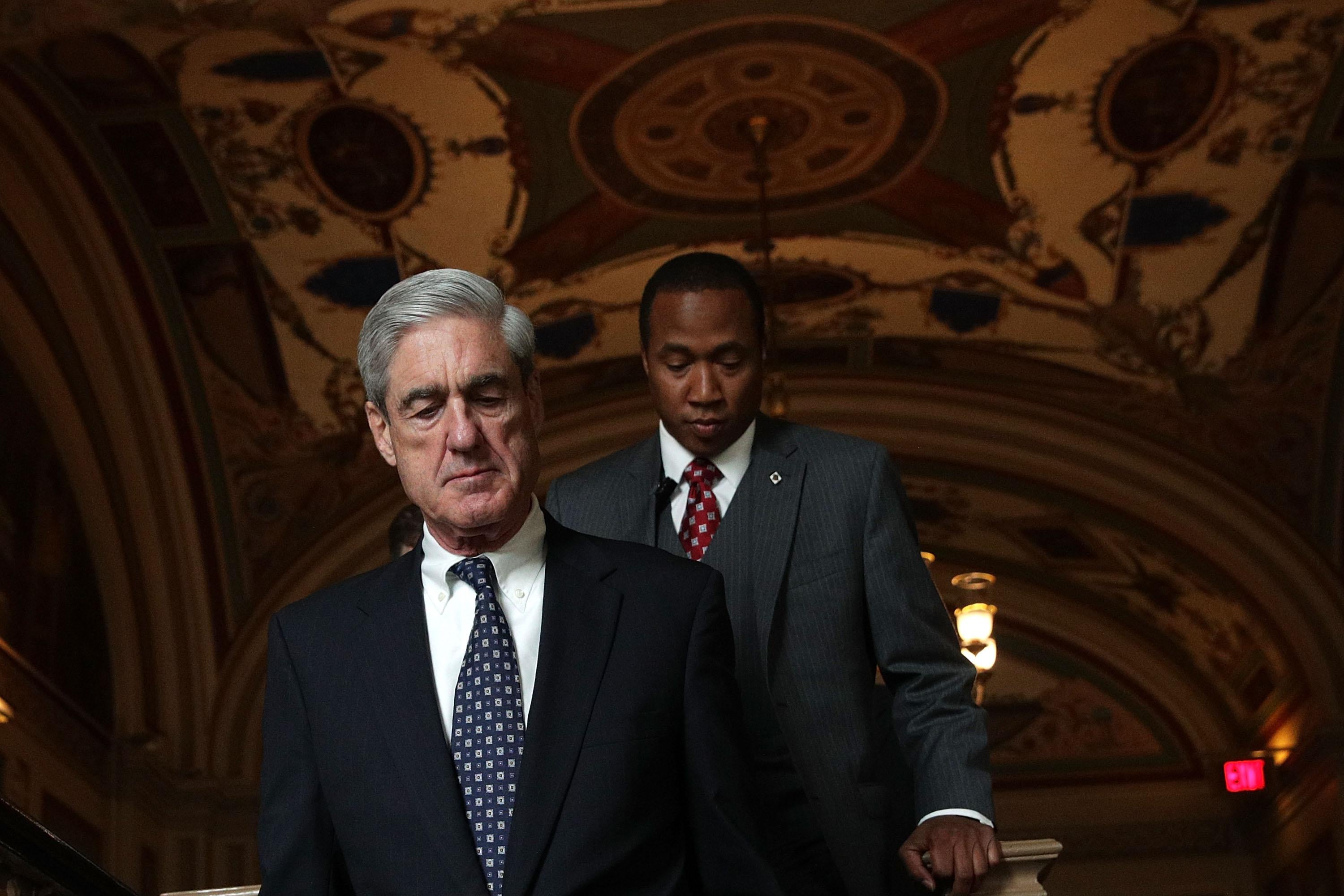 Mueller in the U.S. Capitol.