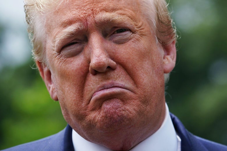 Trump threatens to shut down Twitter after it added fact-based warning labels to his tweets.