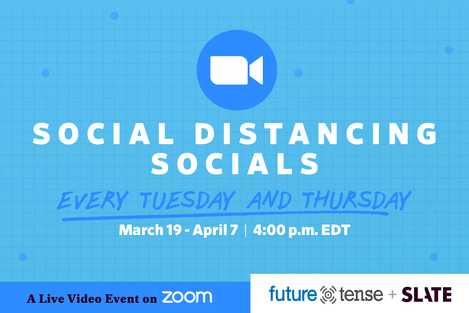 Description for future tense social distancing socials
