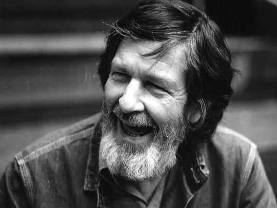 Composer John Cage.