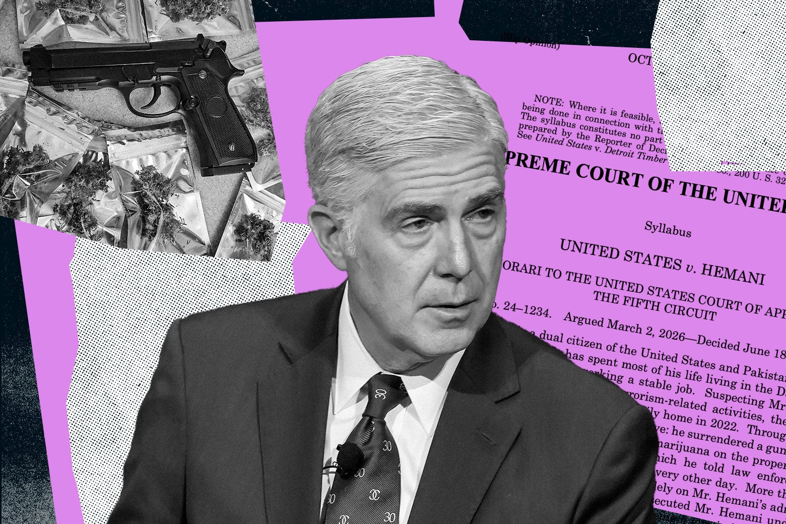 slate.com - Dahlia Lithwick - Neil Gorsuch's New Gun-Rights Decision Is a Love Letter to Legal Weed