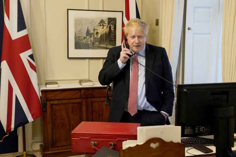 U.K. Prime Minister Boris Johnson tests positive for the coronavirus.