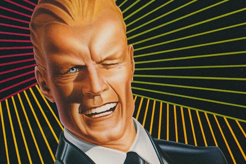 Max Headroom in the age of Trump and information overload.