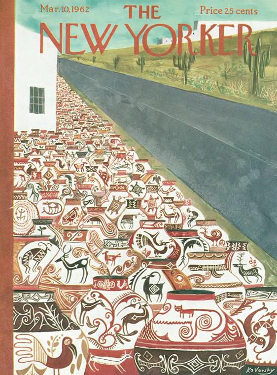 The New Yorker cover, March 10, 1962.