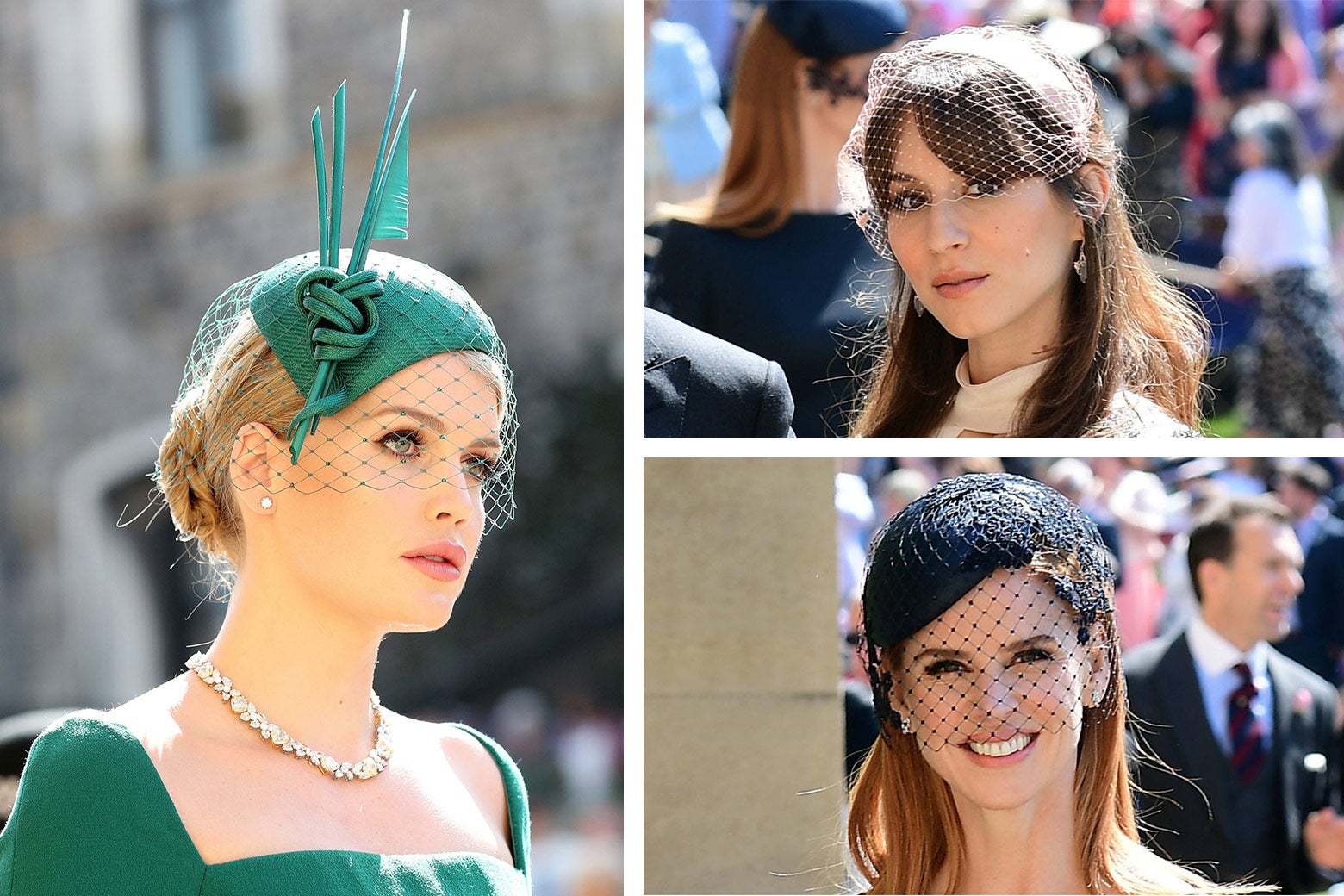 Hats and fascinators of the 2018 royal wedding: What Princess Beatrice, Amal Clooney, and other