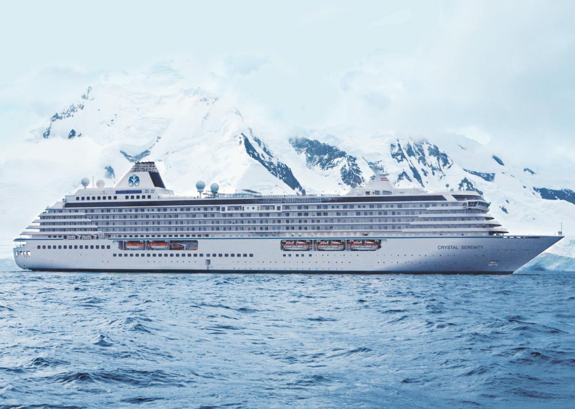 Crystal Serenity S Northwest Passage Cruise Is A Festival Of Environmental Destruction