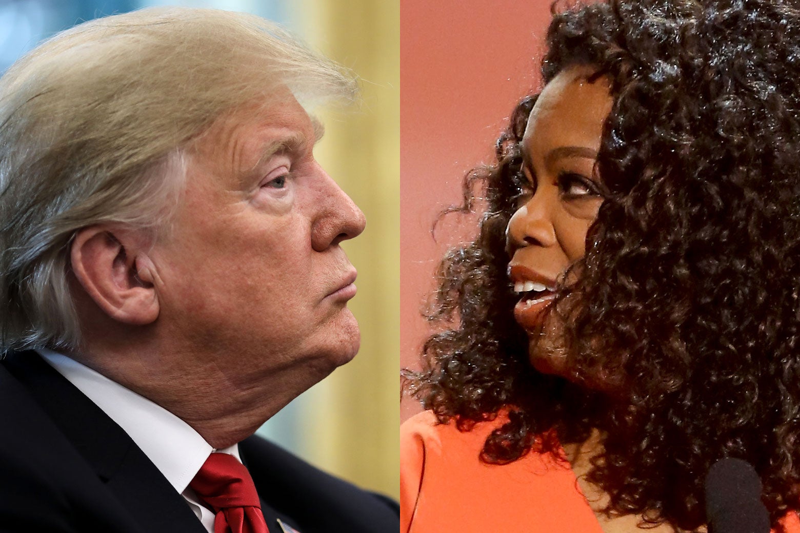 Trump and Oprah.