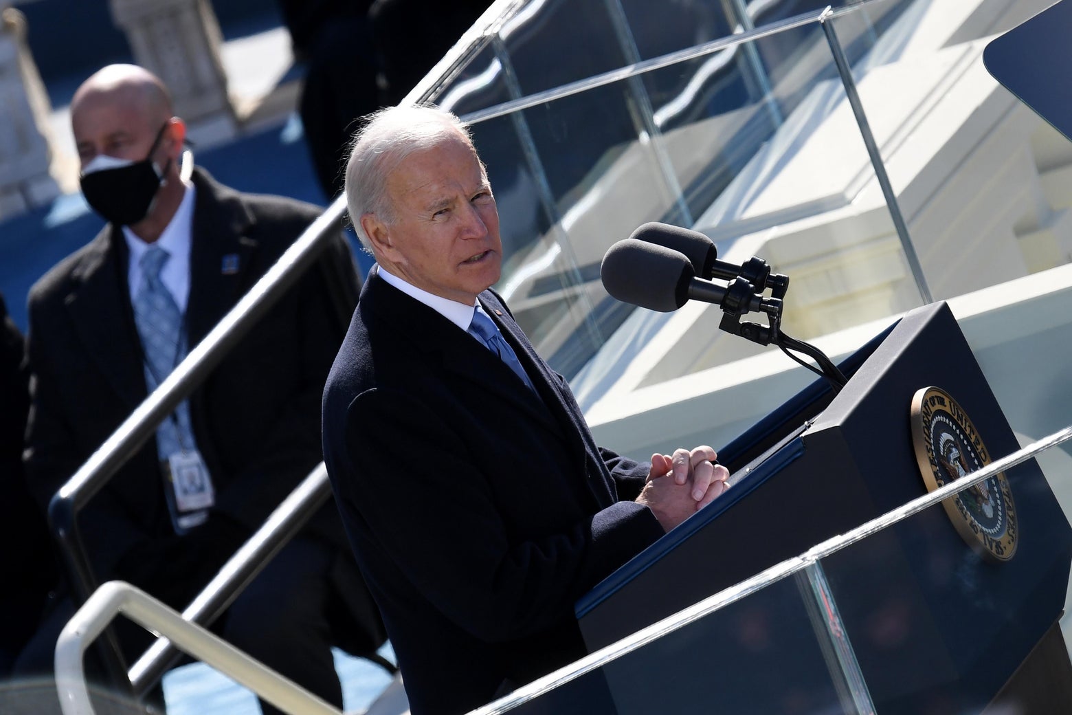 Joe Biden's plea for unity showed that he gets it.