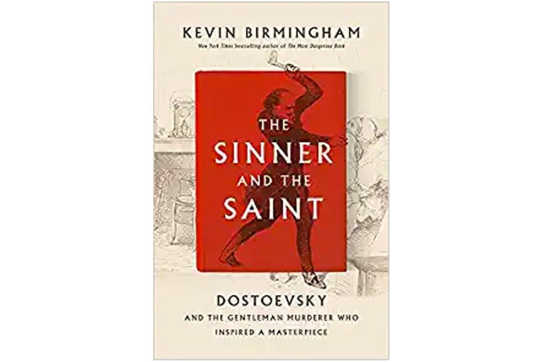 The Sinner and the Saint book cover featuring the gentleman stabber above