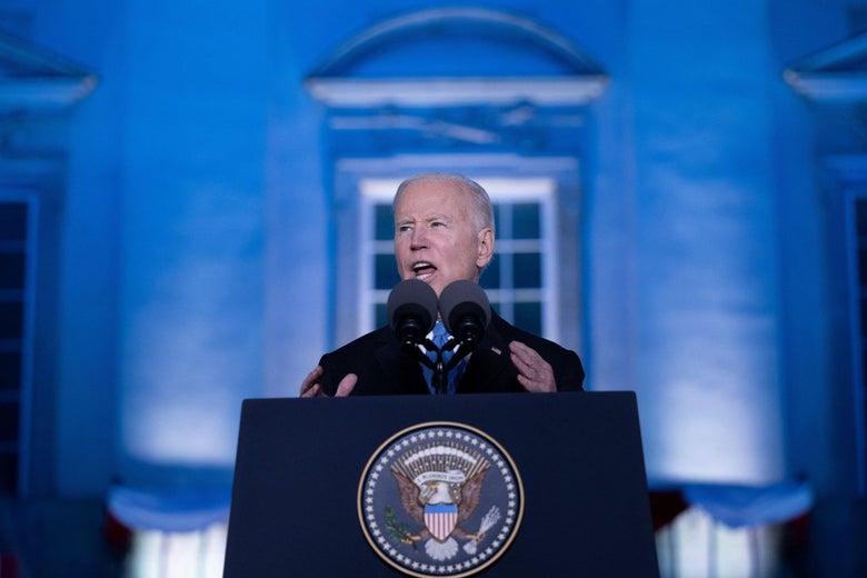 Biden Says Vladimir Putin “Cannot Remain in Power” After Ukraine Invasion Biden Says Vladimir Putin “Cannot Remain in Power” After Ukraine Invasion