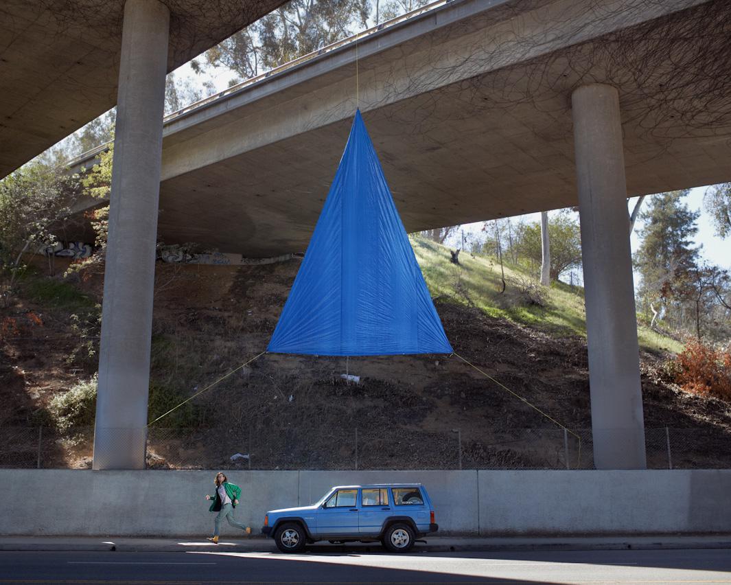 Jimmy Marble and his 1991 Jeep Cherokee, Elysian Valley, Los Angeles, California March, 2013