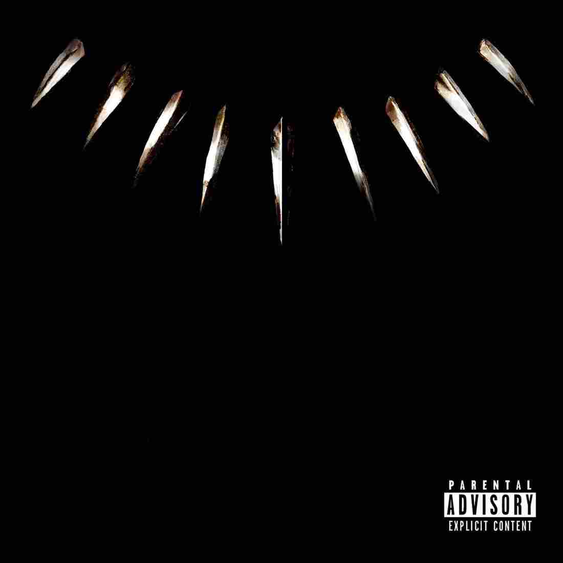 The cover for the Black Panther: The Album.