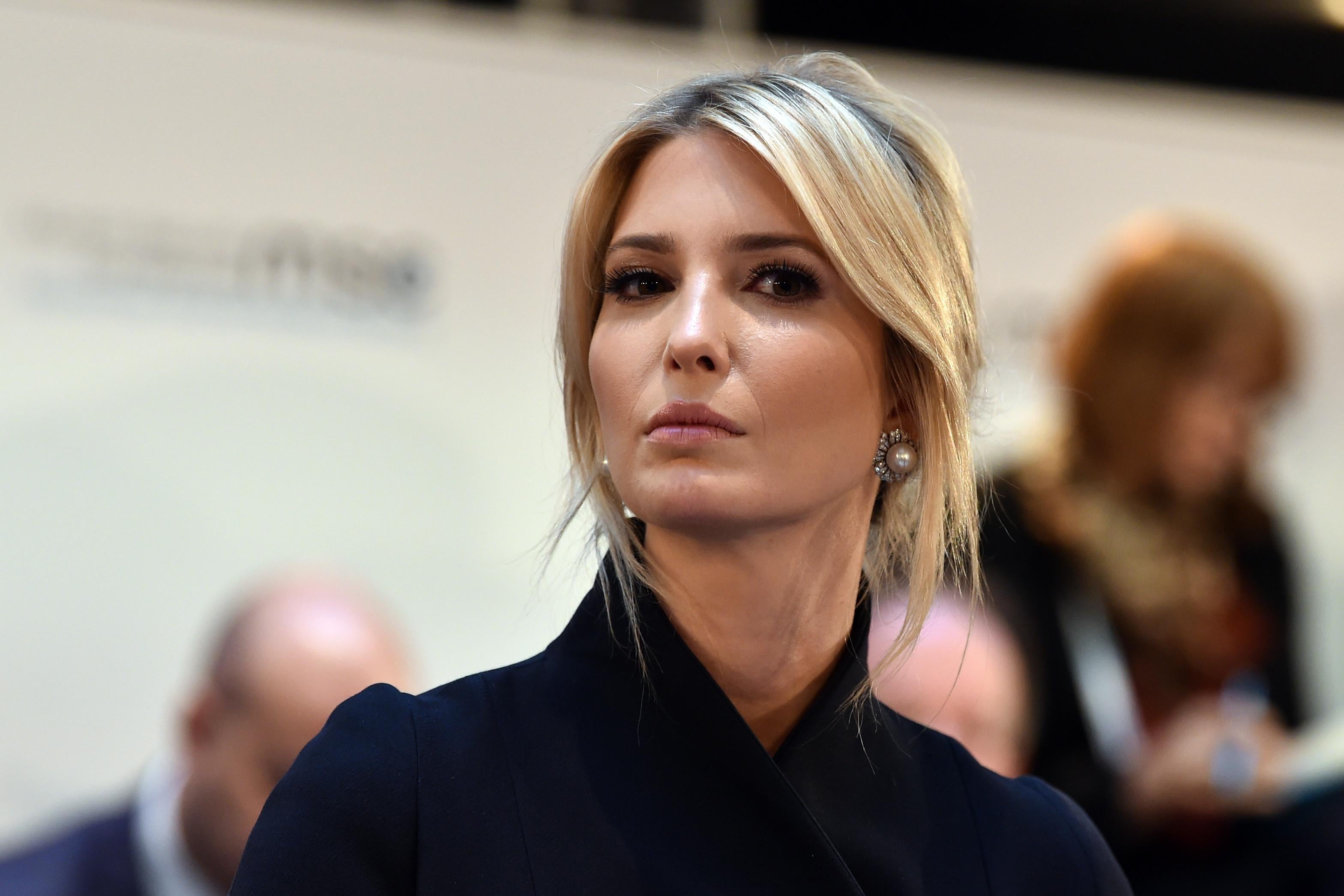 Ivanka Trump attends a panel discussion during the 55th Munich Security Conference in Munich, southern Germany, on February 16, 2019. 