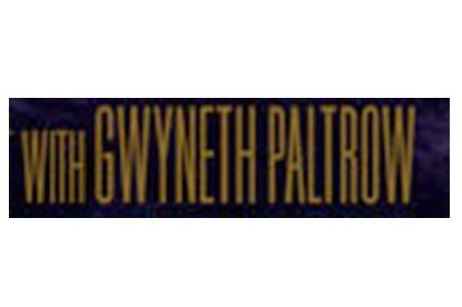 A section of the Infinity War poster reads, "with Gwyneth Paltrow."