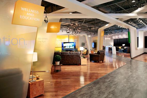 The Google Fiber Space showroom in Kansas City, Mo.