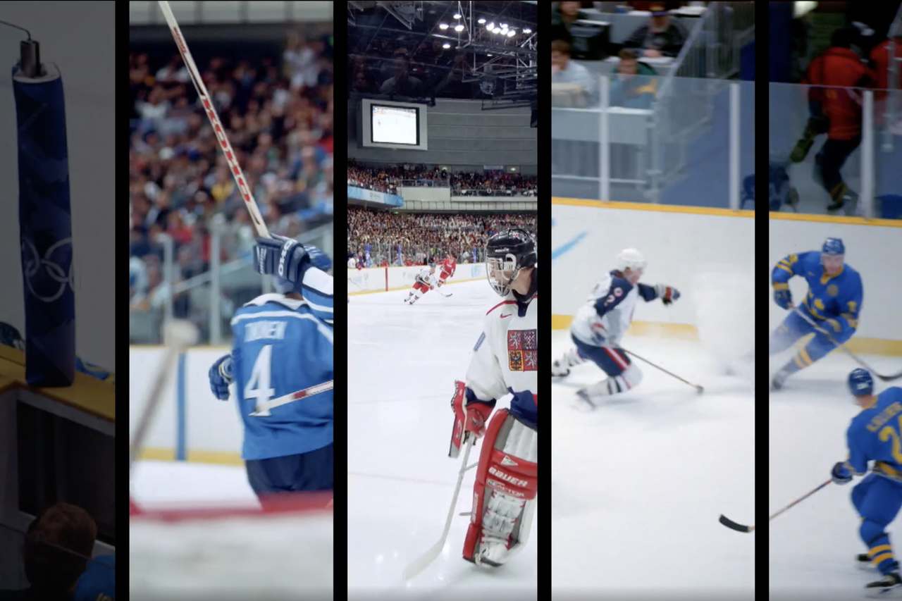 An Olympic hockey documentary met Neon Genesis Evangelion, and the