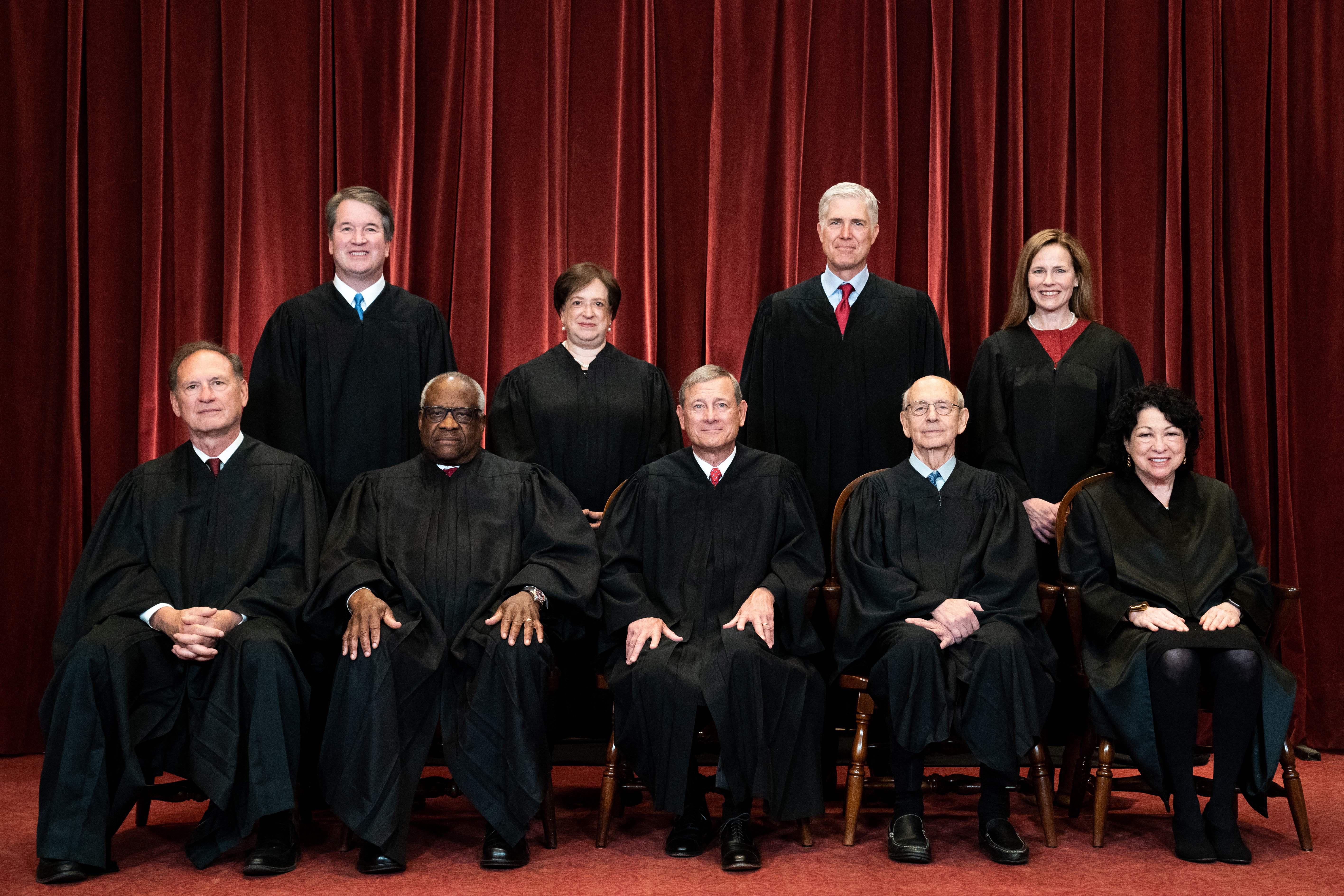 The Supreme Court's latest group photo.