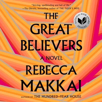 The Great Believers audiobook cover.
