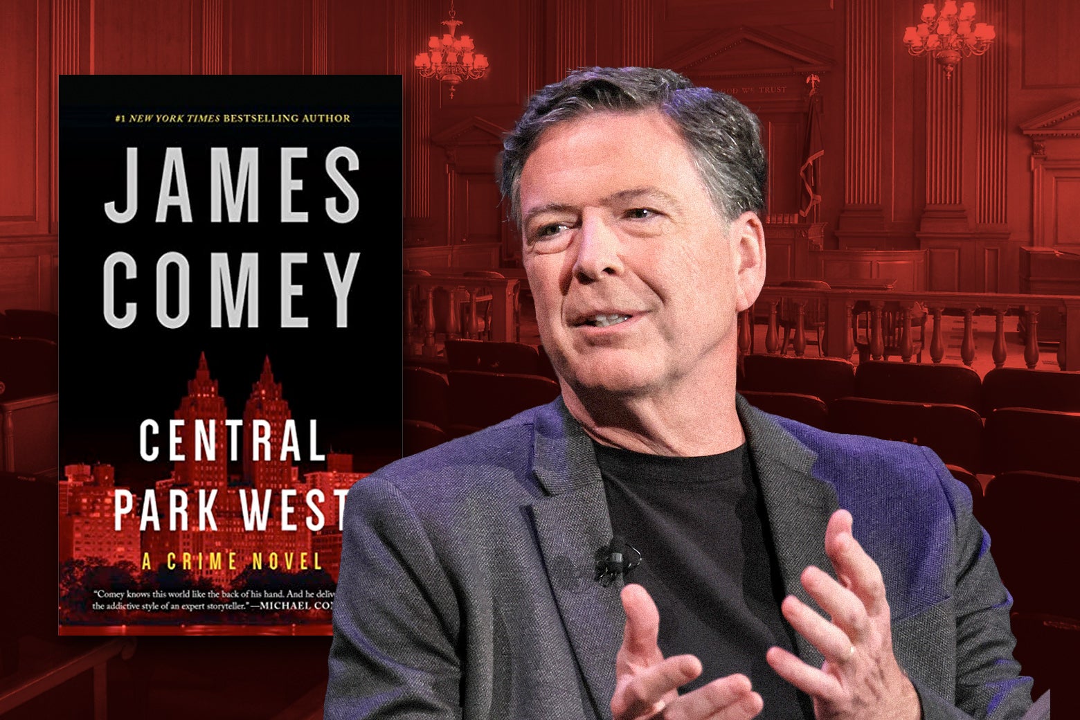 How Bad Is James Comey’s New Crime Novel Central Park West, Really?