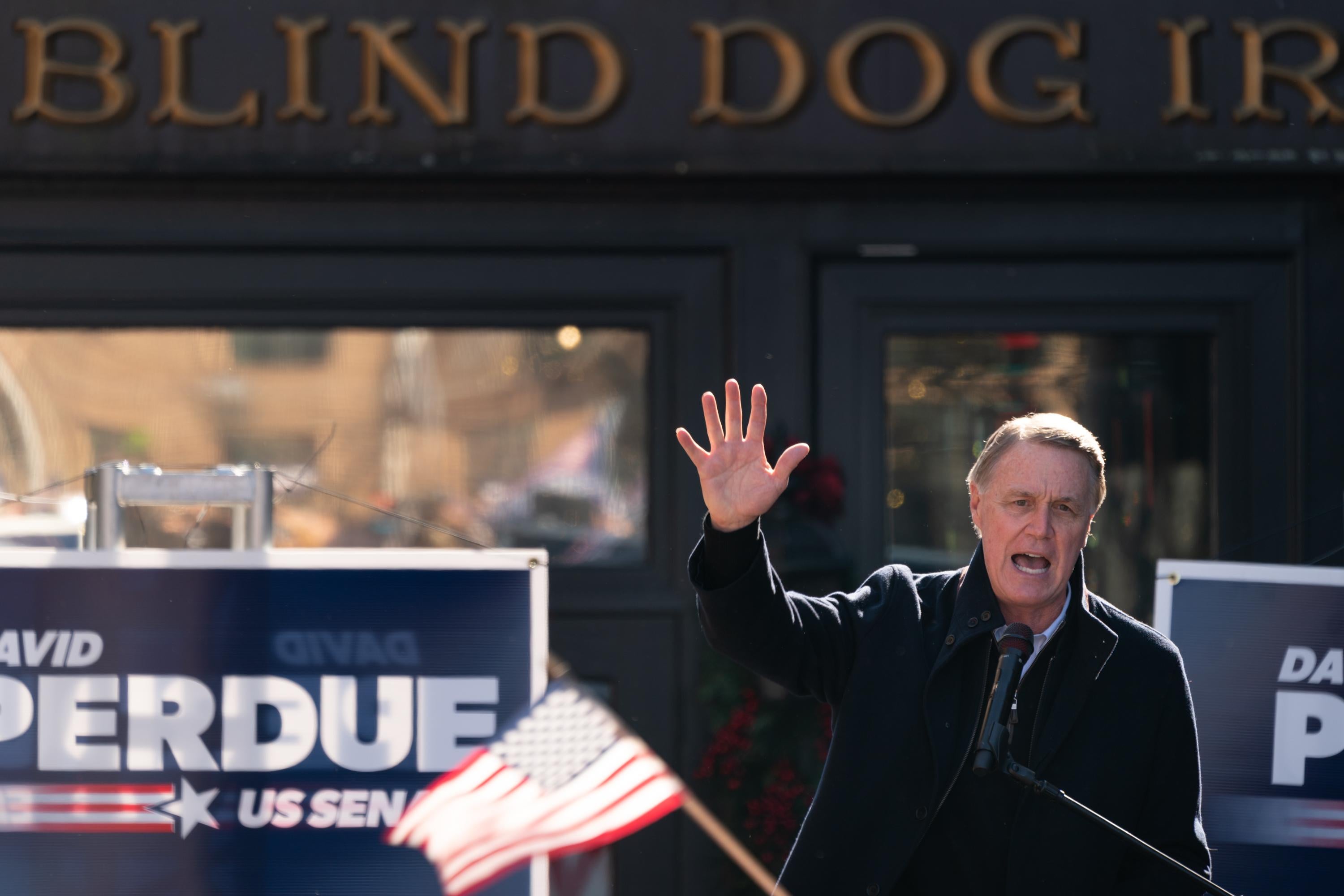 Georgia GOP Sen. Perdue quarantines days before runoffs. - Vimarsana News