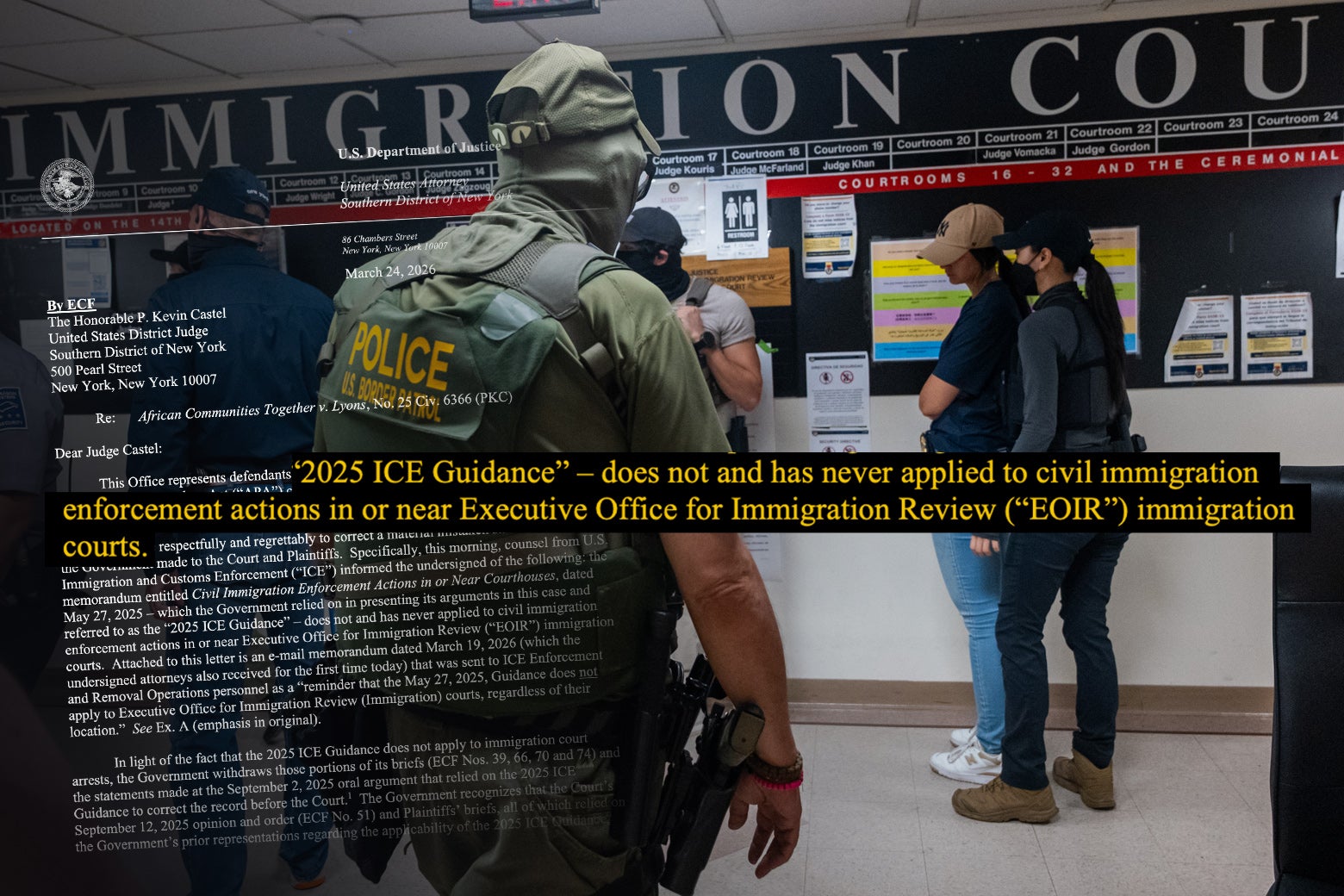 DOJ Lawyers Just Had to Make One of Their Most Embarrassing Confessions Yet