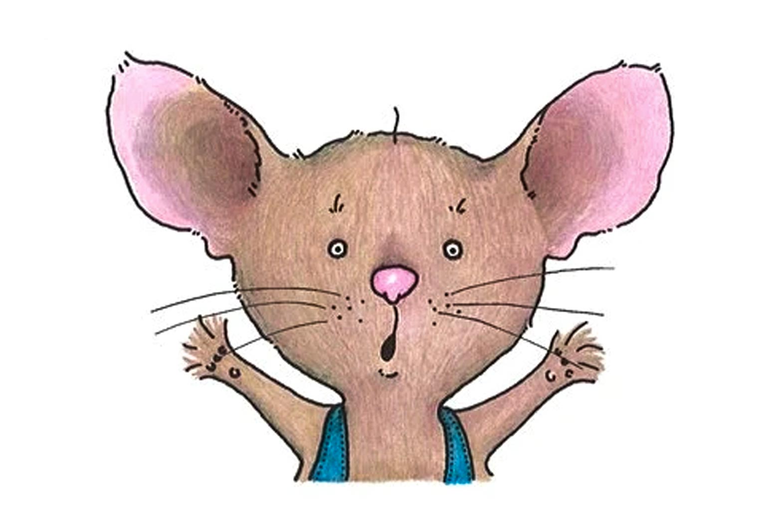 A hungry mouse from If You Give a Mouse a Cookie