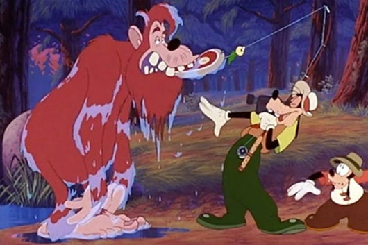 a goofy movie bigfoot