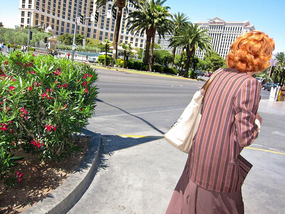 Redhead on the Strip from Vegas, 2013