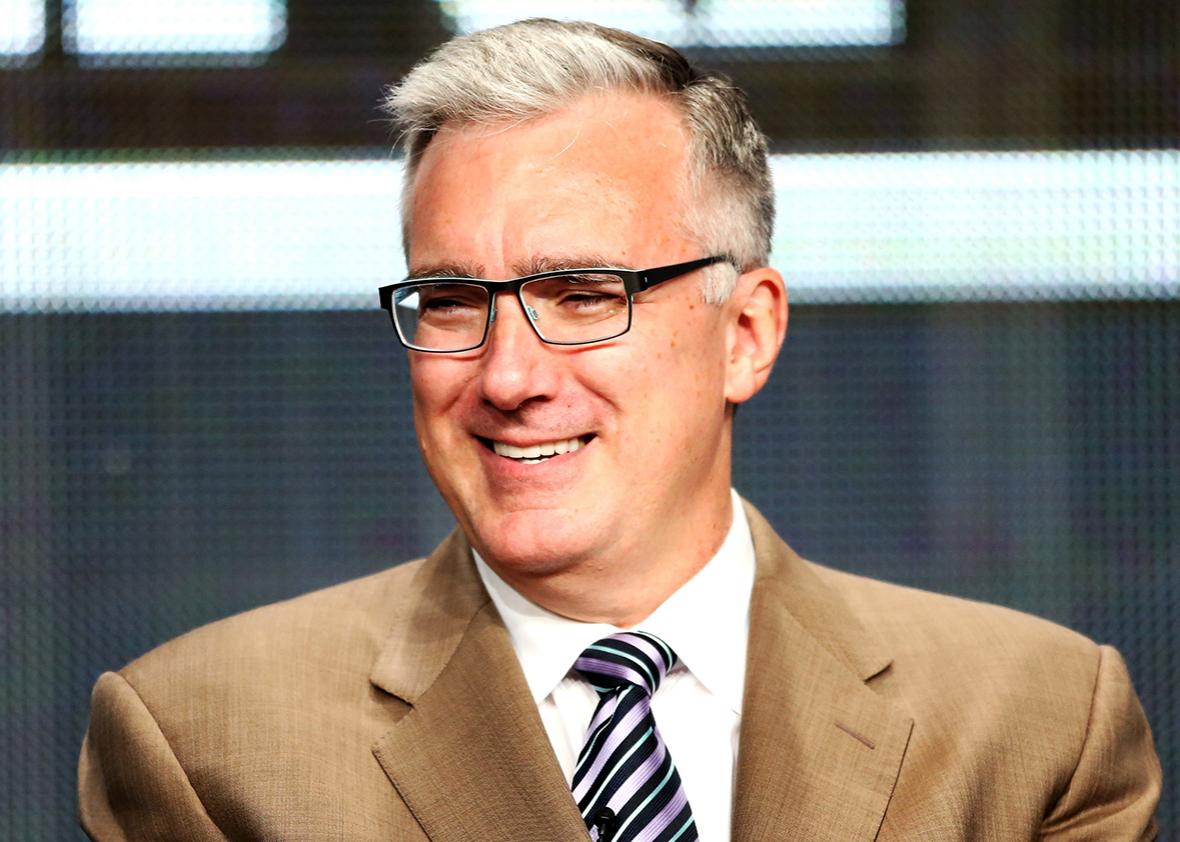 TV Personality Keith Olbermann speaks onstage during the Olbermann panel at the ESPN portion of the 2013 Summer Television Critics Association tour at the Beverly Hilton Hotel on July 24, 2013 in Beverly Hills, California.  