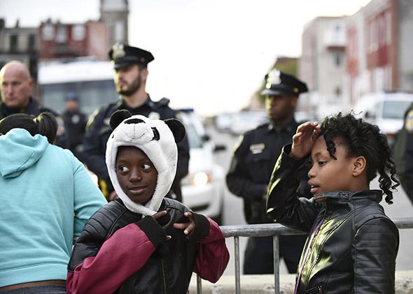 Children in Baltimore